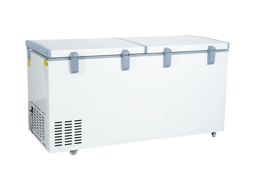 Double-door upright dual-temperature standard freezer