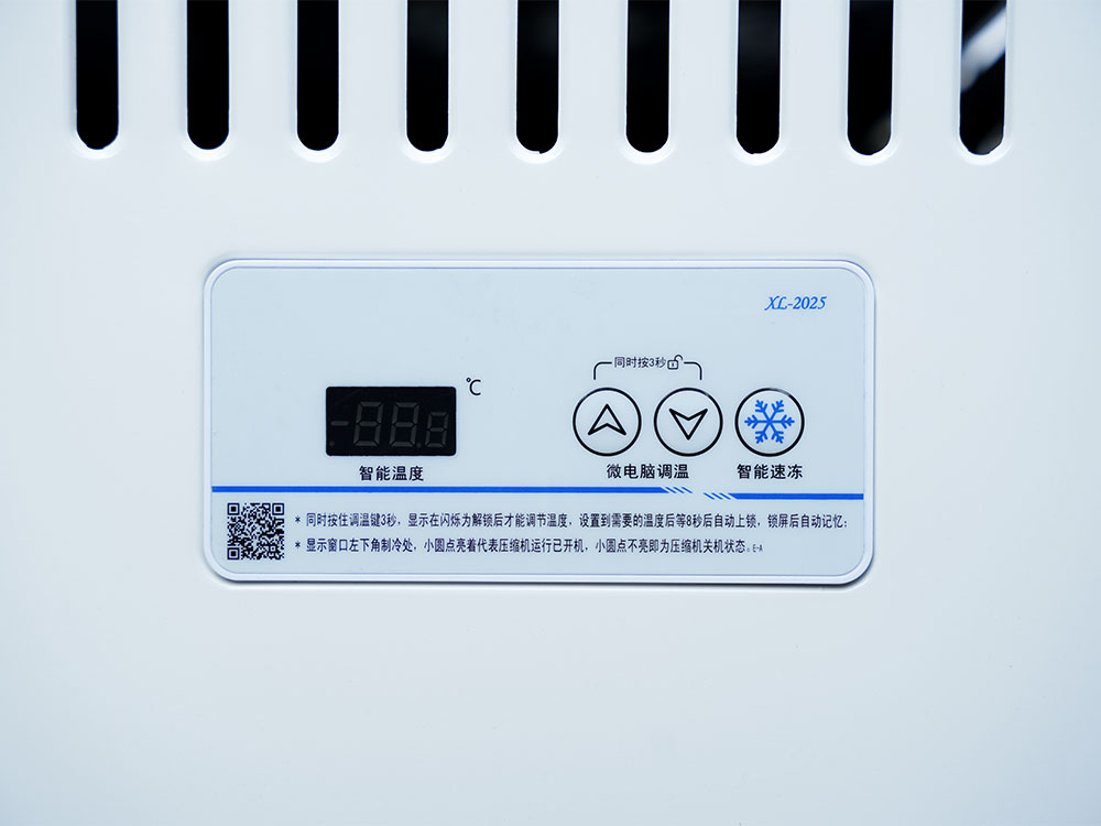 Triple-door upright single-temperature large freezer