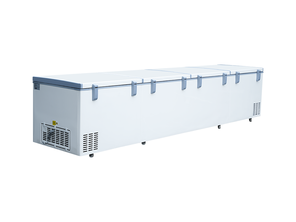 Multi-door upright single-temperature extra-large freezer